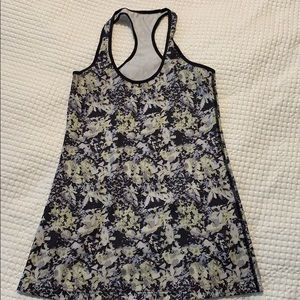 Floral lululemon racerback